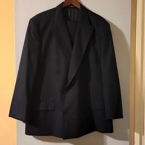 Blue Pinstripe Suit with Pants